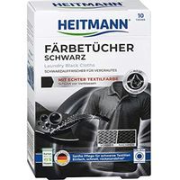 Heitmann Wasche Schwarz Tucher 10 Szt. (Chusteczki Przywracające Czerń)