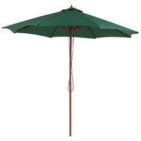 Parasol ogrodowy ø 270 cm zielony TOSCANA