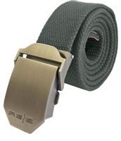 Pasek do spodni parciany z materialu Canvas regulowany szary Reis BELT BOOM