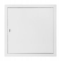 Drzwiczki rewizyjne met. BIAŁE zatrzask 50x50