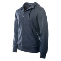 Męska bluza sportowa Hi-Tec Silian II z kapturem jasny granatowy melanż rozmiar XL