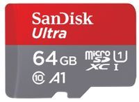 SANDISK ULTRA microSDXC 64GB SDSQUA4-064G-GN6MA 120MB/s  + ADAPTER