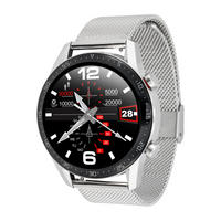 Smartwatch Srebrny Sportowy Pulsometr Powiadomienia WL13 Watchmark