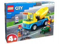 Klocki LEGO City 60325 - Ciężarówka z betoniarką
