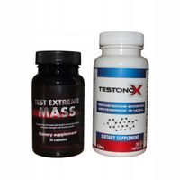 Test mass + Testonox masa siła Testosteron