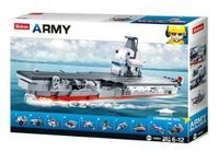 KLOCKI SLUBAN ARMY Statek Lotniskowiec 361 kompatybilne z LEGO