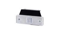 Lampa LED obrysowa biała z wieszakiem (LD499)