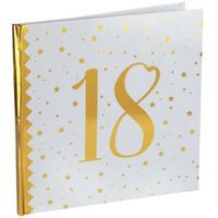 Księga Gości "18 Urodziny", SANTEX, 24 x 24 cm, 20 kartek
