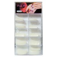 Tipsy W Kasetce Manicure 10 Rozmiarów 100Sztuk