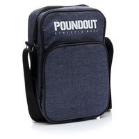Poundout - Torba męska na ramię JEANS