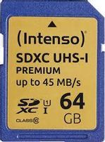 Intenso Pamięć Karta SDXC 64GB UHS-I 3421490
