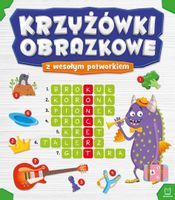 Książka Krzyżówki obrazkowe z wesołym potworkiem