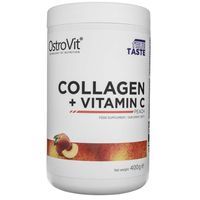 OstroVit Collagen + Vitamin C brzoskwinia - 400 g