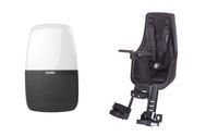 PRZEDNI FOTELIK ROWEROWY BOBIKE MINI EXCLUSIVE - URBAN BLACK