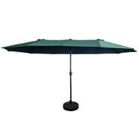 Parasol ogrodowy TILIA 245x270x460 duży regulowany ciemnozielony