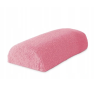 Poduszka podkładka do manicure różowa frotte wałek