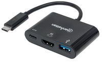 MANHATTAN MULTIPORT ADAPTER USB-C 3.1 NA HDMI/USB-A/USB-C 152037