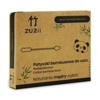 Patyczki higieniczne bambusowe z bawełną bałwanek-szpic 100 szt - zuzii