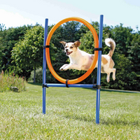 Obręcz koło tor przeszkód skoków psa agility Trixi