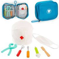 Zestaw dentysty torba z 7 akcesoriami dla dzieci