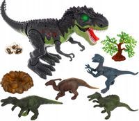 Duży Dinozaur T-Rex Chodzi Ryczy Świeci Znosi Jaja X336