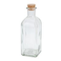 Butelka szklana z korkiem 500 ml RETRO