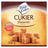 Polski Cukier Cukier trzcinowy kostka 500 g