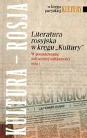 Literatura rosyjska w kręgu "Kultury". T.1 Piotr Mitzner