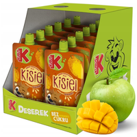 Kubuś Deser owocowy a'la kisiel o smaku jabłko-mango 100 g x 12 sztuk