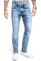SPODNIE MĘSKIE MUSTANG Jeans Vegas Slim Fit Light Used Blue 1008321 5000 435 W30 L32