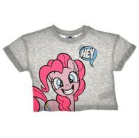 Krótki T-shirt dziecięcy My Little Pony szary 98