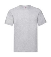 Koszulka robocza t-shirt BHP bluzka z krótkim rękawem uniwersalna szara Fruit of the Loom Original T L