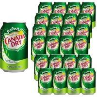 Canada Dry Ginger Napój gazowany o smaku imbirowym 330 ml x 24 sztuki