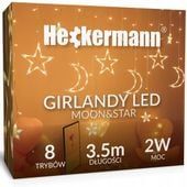 Girlanda Led Heckermann Cl-C7Sl Gwiazdki 3,5M 220V