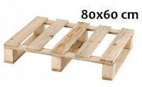 Paleta 80x60 drewniana do transportu nowa półpaleta  połówka palety