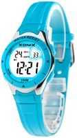 Xonix Mały zegarek damski i dziecięcy, wielofunkcyjny, lekki, alarm, stoper, WR 100M, antyalergiczny