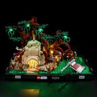 Światła LED do zestawu Lego Star Wars Diorama: Szkolenie Jedi na Dagobah 75330