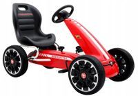 GOKART ABARTH na pedały Duże miekkie koła