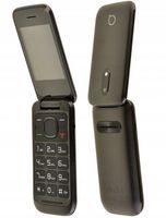 Telefon komórkowy Alcatel z klapką 2057 czarny