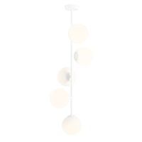 Biała lampa sufitowa Libra 1094PL_F Aldex balls do jadalni nad stół szklana loft