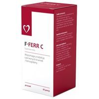F-FERR C 60 porcji Formeds - Żelazo, Witamina C oraz naturalny korzeń buraka