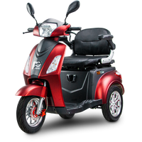 Skuter elektryczny BILI BIKE SHINO G2 20Ah LIT czerwono/czarny
