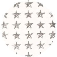 Naklejki "Gwiazdki", srebrne, Aliga, 9x11 cm, 30 szt