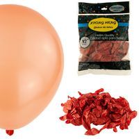 BALONY METALICZNE ŚLUB URODZINY ROSE GOLD 100szt