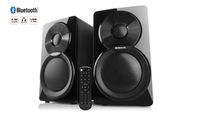 Głośniki 2.0 aktywne REAL-EL S-450 Bluetooth/USB/AUX/Radio 46W