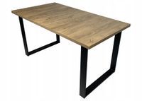 Stół rozkładany GRAND 150x80+40 nogi metal