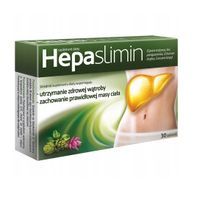 Hepaslimin zdrowa wątroba odchudzanie trawienie 30 tabletek