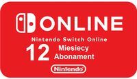 Nintendo Switch Online 12 miesięcy
