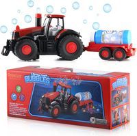 Zabawkowy Traktor Robiący BAŃKI MYDLANE dla dzieci U219