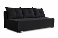 Kanapa Luna czarna rozkładana sofa z funkcją spania od producenta